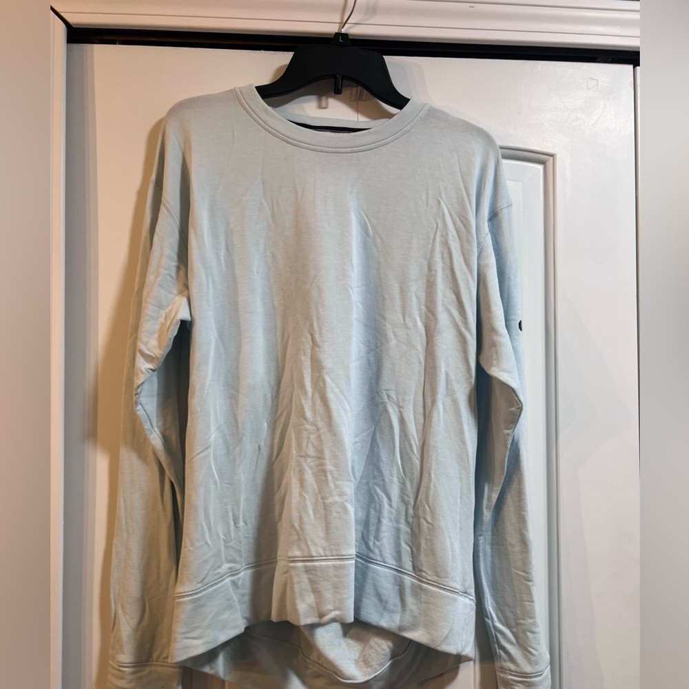 Under Armour woman’s open back coupe adjust Light Blue Sweatshirt